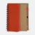 GMG3220_Zerlo_Eco_Notepad_with_Pen_pocket_Orange GMG3220 Zerlo Eco Notepad with Pen (pocket)