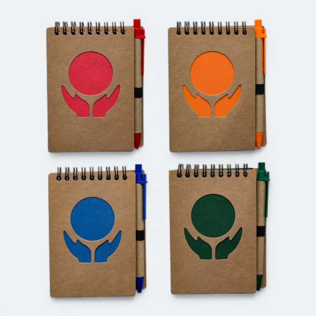 GMG3229 Lunex Eco Notepad with Pen