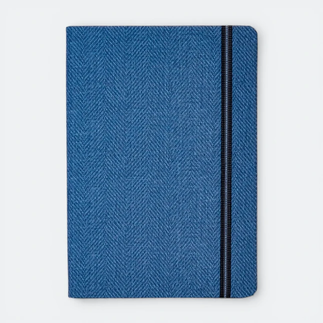 GMG3237_Arvon_PU_Notebook_A5_Navy GMG3237 Arvon PU Notebook (A5)