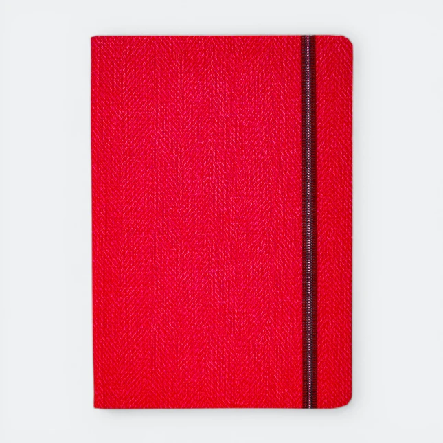 GMG3237_Arvon_PU_Notebook_A5_Red GMG3237 Arvon PU Notebook (A5)