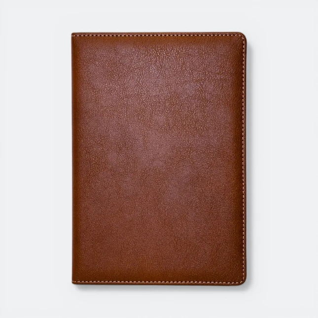GMG3238_Kelvo_PU_Notebook_A5_Brown GMG3238 Kelvo PU Notebook (A5)