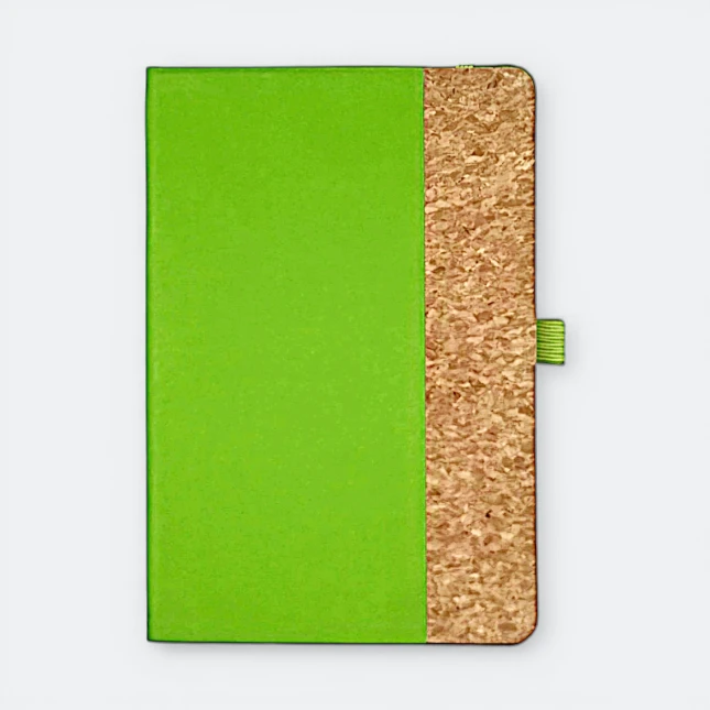GMG3240_Mirel_PU_Notebook_A5_Green GMG3240 Mirel PU Notebook (A5)