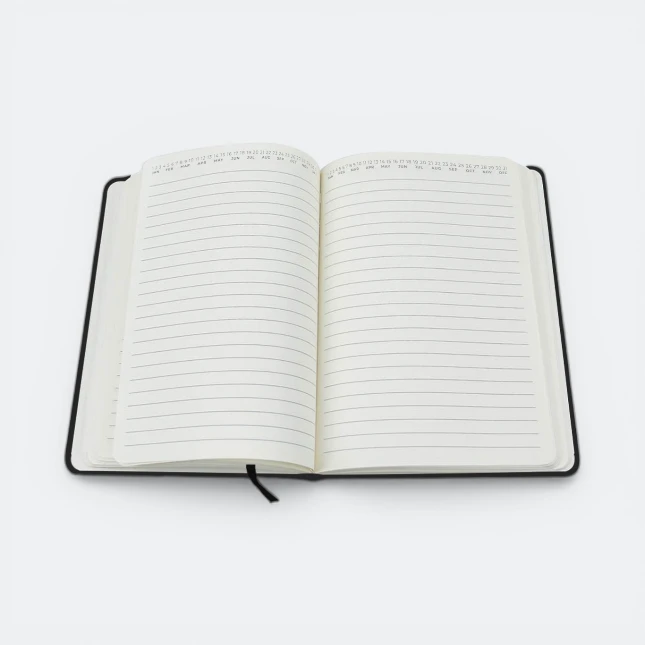 GMG3408_Binder_PU_Leather_Notebook_Open GIH3408 Binder PU Leather Notebook