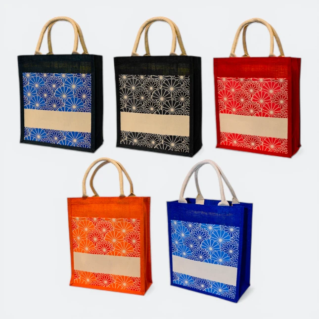 GMG5075_Jute_Bag_3_Islamic_All_Colors GMG5075 Laminated Jute Bag 8 (pattern)