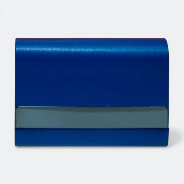 GMG6510_Arlo_PU_Name_Card_Holder_Navy GMG6510 Arlo PU Name Card Holder