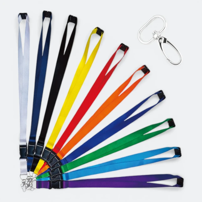 GMG6606 Nylon Lanyard with Buckle (2cm,oval hook)