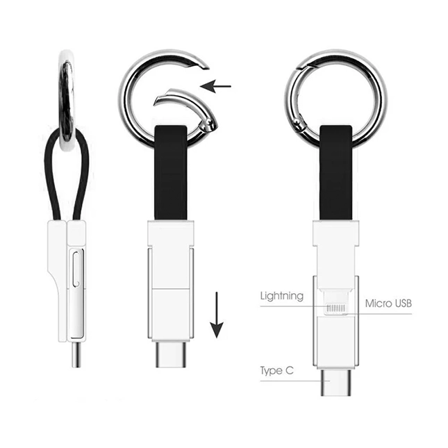 GVG2604_3_in_1_Keyring_Charging_Cable_v2 GVG2604 3 in 1 Keyring Charging Cable
