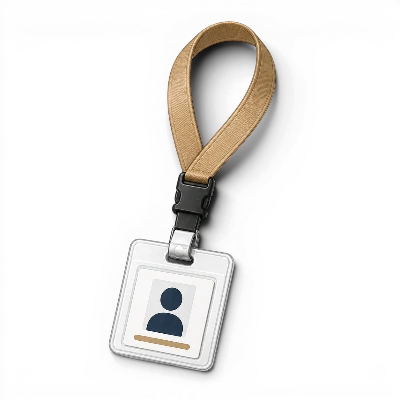 Custom lanyards and badges for corporate events