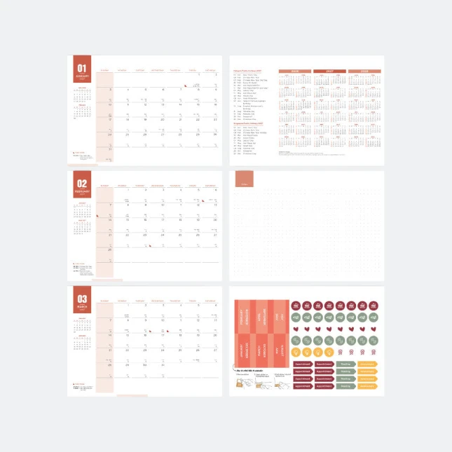 Cal029 pioneer calendar 2027
