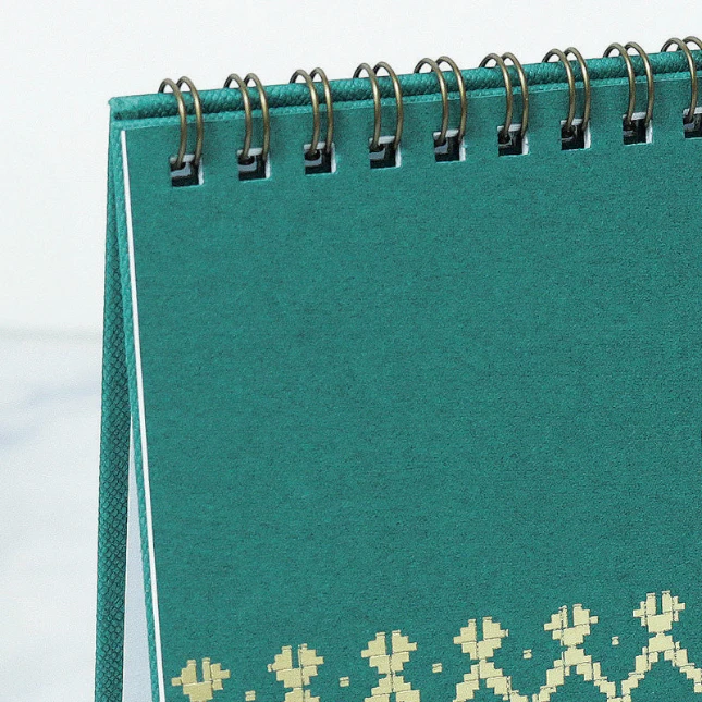 Cal037h songket calendar ( horizontal )