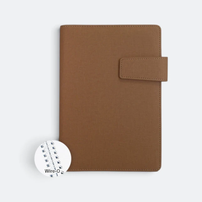 DMA_110_Lacoste_brown_Wire_O Dma110 lacoste planner ( wire-o / combo )