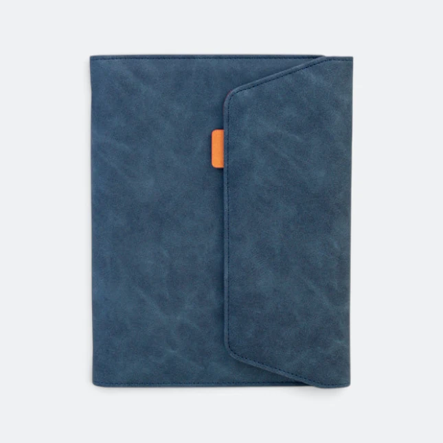 DMA_159_Lazuli_Tri_fold_Organizer_Blue Dma159 lazuli planner ( 6-ring / wire-o / combo )