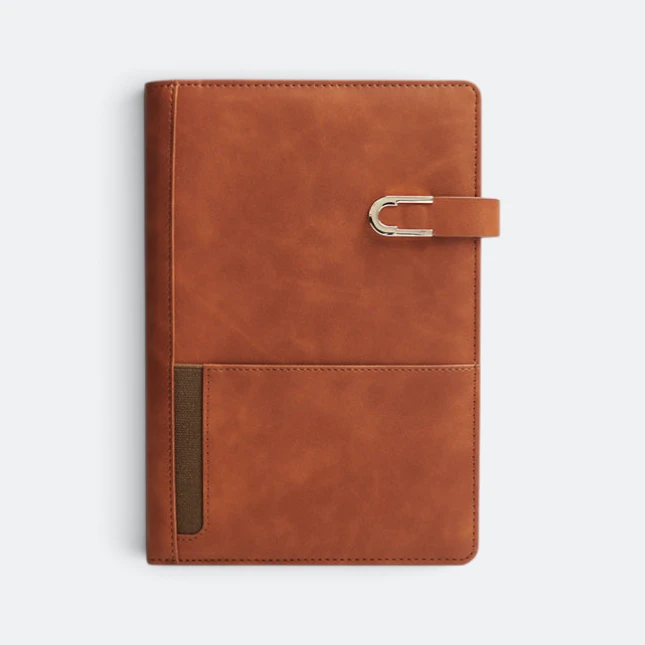 DMA_195_Galaxy_Diary_with_Phone_Pocket_brown Dma195 galaxy planner ( 6-ring / wire-o / combo )
