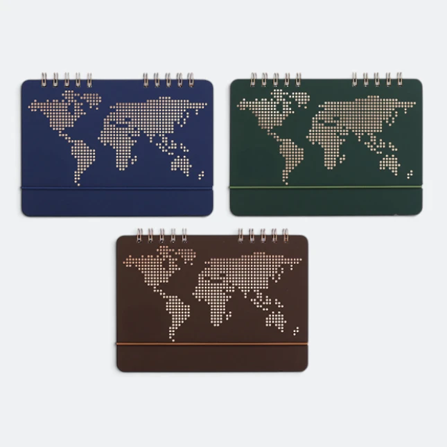 DMA_206_Luxeworld_Calendar_Notebook_2027_all_colors Dma206 luxeworld notebook calendar ( 2in1 )
