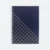 DMA_207_Grid_Hard_Cover_Wire_O_Notebook_navy_blue Dma207 grid diary ( wire-o )