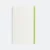 DMA_212_Colourlastic_White_Notebook_apple_Green Dma212 colourlastic notebook