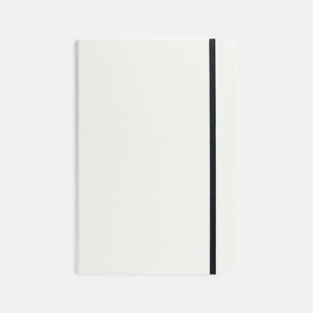 DMA_212_Colourlastic_White_Notebook_black Dma212 colourlastic notebook