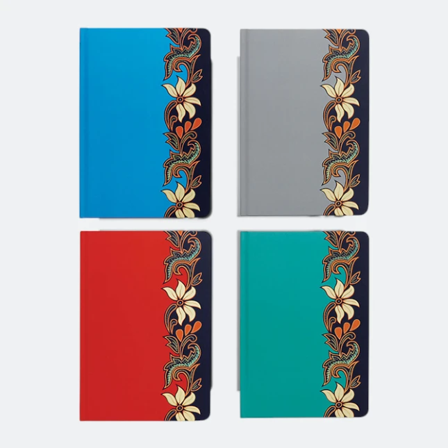 DMA_223_Chanting_Batik_Stamping_Hard_Cover_Note_Book_all_colors Dma223 chanting notebook