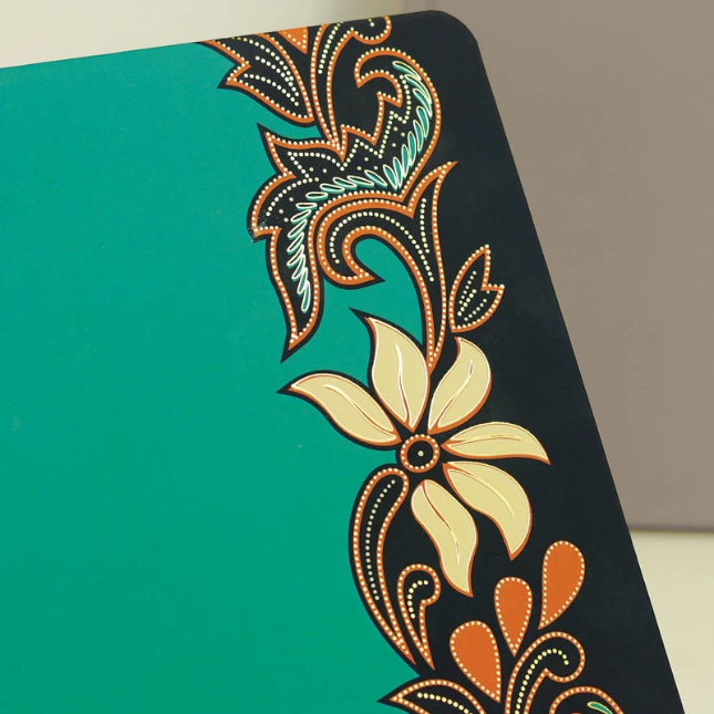 DMA_223_Chanting_Batik_Stamping_Hard_Cover_Note_Book_material Dma223 chanting notebook