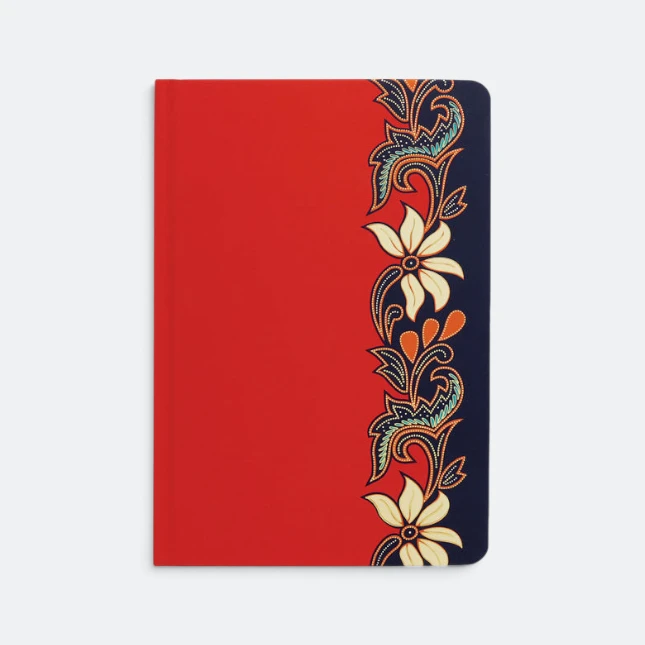 DMA_223_Chanting_Batik_Stamping_Hard_Cover_Note_Book_red Dma223 chanting notebook