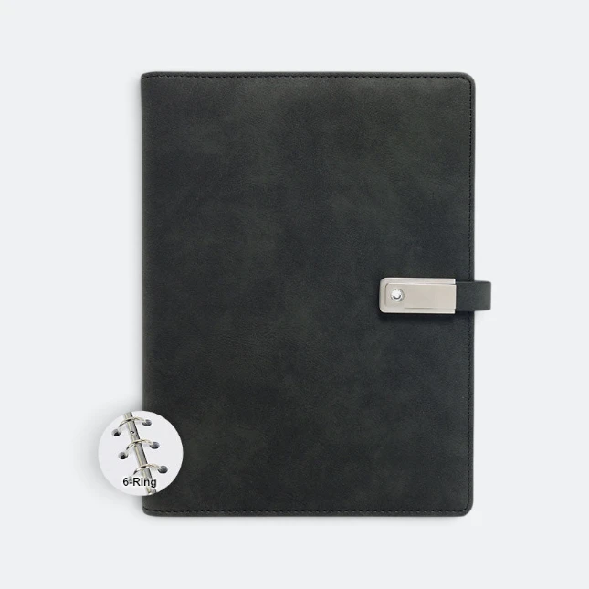 DMA_233_Swarski_black_6_ring Dma233 swarski planner ( 6-ring / wire-o / combo )