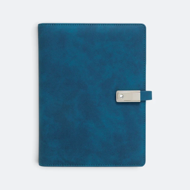 DMA_233_Swarski_teal_blue Dma233 swarski planner ( 6-ring / wire-o / combo )