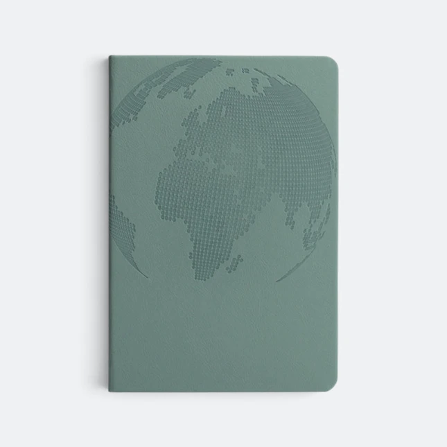 DMA_237_GLOBETRONIC_Journal_Notebook_apple_green Dma237 globetronic notebook