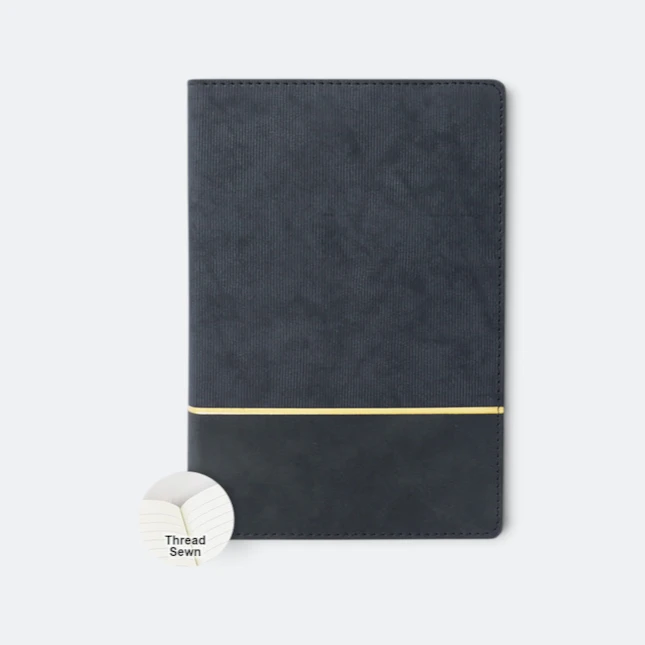 DMA_245_Morugold_Diary_black_threadsewn Dma245 morugold planner ( wire-o / combo )