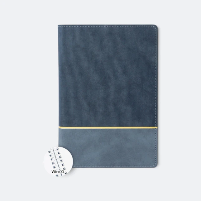 DMA_245_Morugold_Diary_blue_wire_o Dma245 morugold planner ( wire-o / combo )