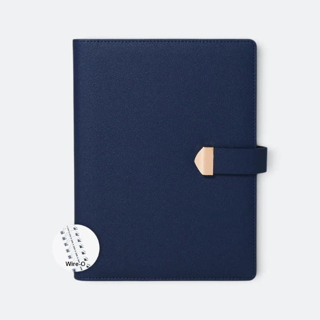 DMA_251_Shield_Organizer_blue_wire_o Dma251 shield planner ( 6-ring / wire-o / combo )