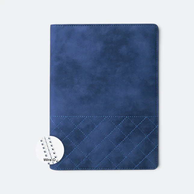 DMA_253_Quilt_blue_wire_o Dma253 quilt planner ( 6-ring / wire-o / combo )