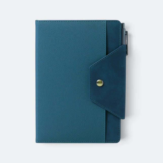 DMA_254_Portico_tealblue Dma254 portico notebook with pen