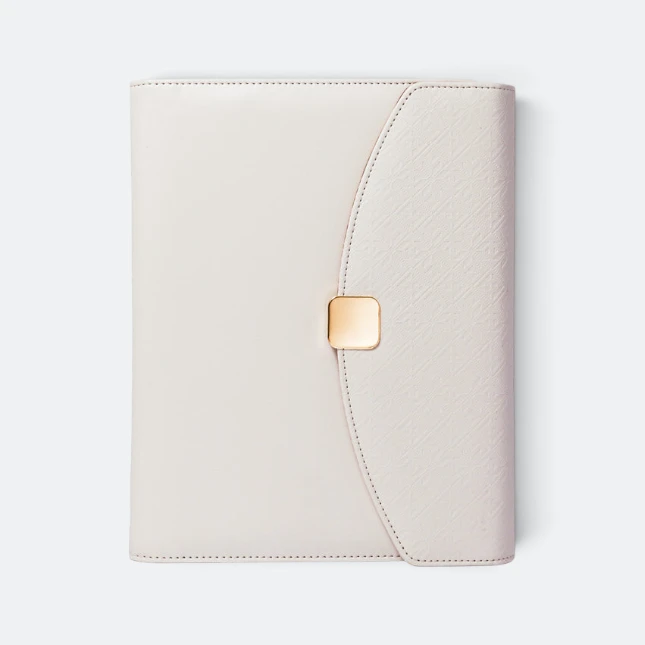 DMA_255_AURA_Organizer_white_front Dma255 aura planner ( 6-ring / wire-o / combo )