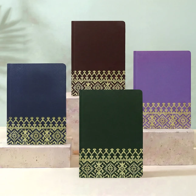 DMA_264_Songket_Gold_SongketGold_colors Dma264 songket gold notebook