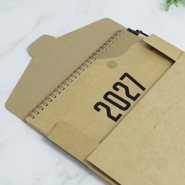 Gs002 eco calendar & pen set