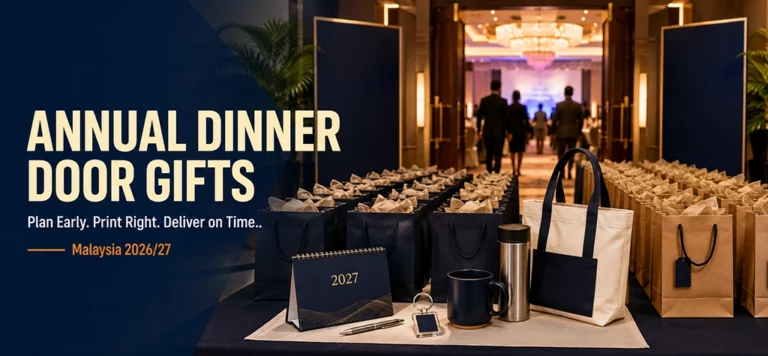 Annual dinner door gifts 2026 / 2027