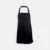 Ap04 unisex apron with 2 pockets black colour view