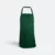 Ap04 unisex apron with 2 pockets forest green colour view