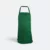 Ap04 unisex apron with 2 pockets milo green colour view