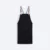 Ap05 unisex apron with multiple pockets black colour view