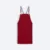 Ap05 unisex apron with multiple pockets maroon colour view