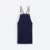 Ap05 unisex apron with multiple pockets navy colour view