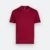 AX01 Axton CVC Cotton Round Neck Basic T-Shirt Maroon Ax01 axton cvc cotton round neck basic t-shirt maroon colour view