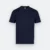 AX01 Axton CVC Cotton Round Neck Basic T-Shirt Navy Ax01 axton cvc cotton round neck basic t-shirt navy colour view