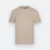 AX01 Axton CVC Cotton Round Neck Basic T-Shirt Sand Ax01 axton cvc cotton round neck basic t-shirt sand colour view