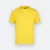 AX01 Axton CVC Cotton Round Neck Basic T-Shirt Yellow Ax01 axton cvc cotton round neck basic t-shirt yellow colour view