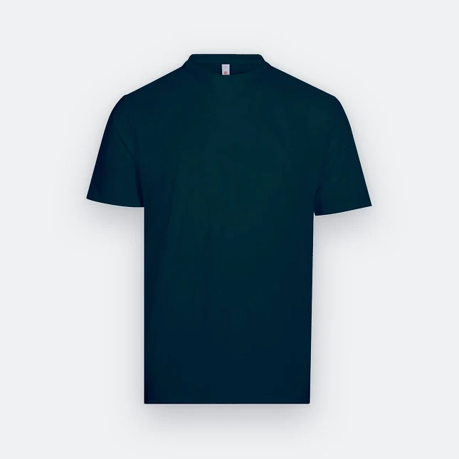 AX03 Axton Polyester (Cotton Feel) Basic T-Shirt Slate Blue Ax03 axton polyester (cotton feel) basic t-shirt slate blue colour view
