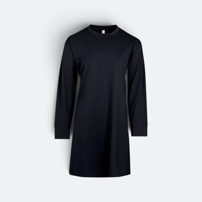 Ax04 axton female polyester (cotton feel) muslimah black colour view