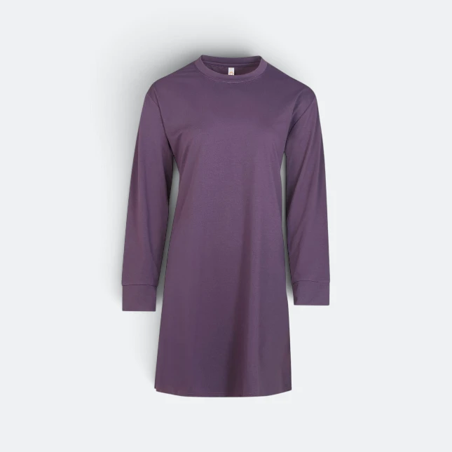 Ax04 axton female polyester (cotton feel) muslimah ultra violet colour view