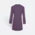 Ax04 axton female polyester (cotton feel) muslimah ultra violet back view